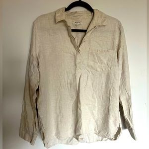 Cozy Cotton Flannel Collared Shirt
